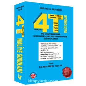 4T Maliye Soruları - Arda Hakan Öğretir Yalçın Gül Yüksel Bilgili