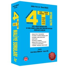 4T Maliye Soruları - Arda Hakan Öğretir Yalçın Gül Yüksel Bilgili