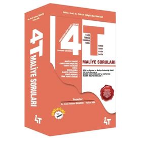 4T Maliye Soruları - Arda Hakan Öğretir Yalçın Gül Yüksel Bilgili