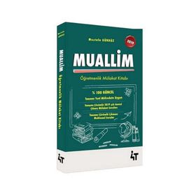 4T Yayınları 2019 Muallim Öğretmenlik Mülakat Kitabı