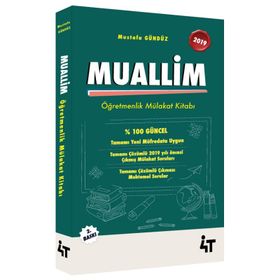 4T Yayınları 2019 Muallim Öğretmenlik Mülakat Kitabı