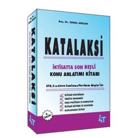 4T Yayınları Katalaksi İktisatta Son Beşli Konu Anlatımı