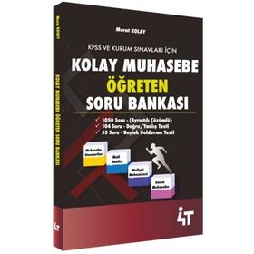 ​4T Yayınları Kolay Muhasebe Öğreten Soru Bankası
