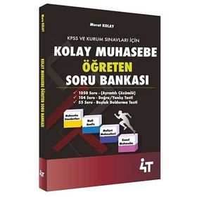 ​4T Yayınları Kolay Muhasebe Öğreten Soru Bankası