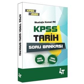 4T Yayınları KPSS Tarih Soru Bankası