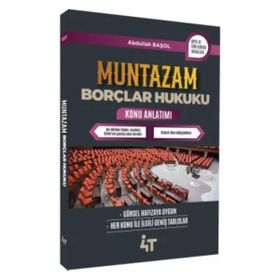4T Yayınları Muntazam Borçlar Hukuku Konu Anlatımı