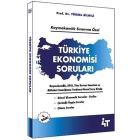 4T Yayınları Türkiye Ekonomisi Soruları