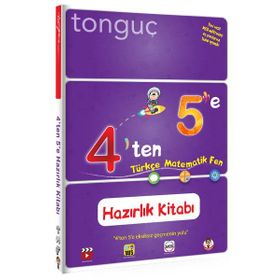 4'ten 5'e Hazırlık Kitabı Tonguç Akademi Yayınları