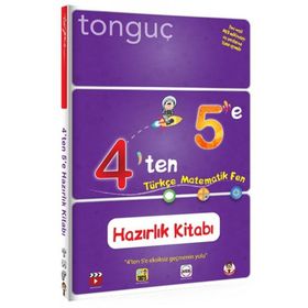 4'ten 5'e Hazırlık Kitabı Tonguç Akademi Yayınları