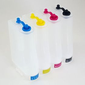 4x100 ml Şeffaf Mürekkep Besleme Tankı
