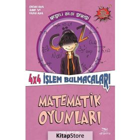 4x4 İşlem Bulmacaları - Matematik Oyunları - Neşeli Bilgi Serisi 5Kitap - Ogün Mazlum