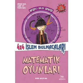4x4 İşlem Bulmacaları - Matematik Oyunları - Neşeli Bilgi Serisi 5Kitap - Ogün Mazlum
