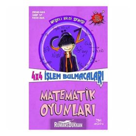 4x4 İşlem Bulmacaları - Matematik Oyunları - Neşeli Bilgi Serisi 5Kitap - Ogün Mazlum