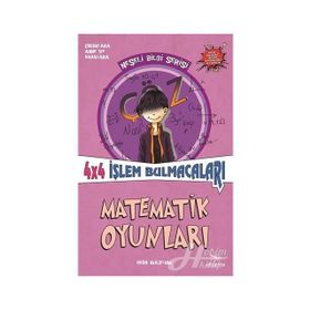 4x4 İşlem Bulmacaları - Matematik Oyunları - Neşeli Bilgi Serisi 5Kitap - Ogün Mazlum
