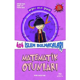 4x4 İşlem Bulmacaları - Matematik Oyunları - Neşeli Bilgi Serisi 5Kitap - Ogün Mazlum