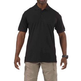 5.11 41180 Taktik Polyester Pamuk Dokuma Kırışmaz Stil Kısa Kollu Erkek Polo T-shirt