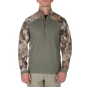 5.11 Kryptek Rapid Half Zip Haki Erkek Outdoor Sweatshirt