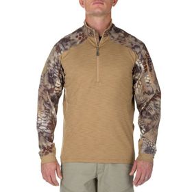 5.11 Kryptek Rapid Half Zip Haki Erkek Outdoor Sweatshirt