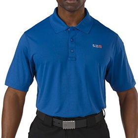 5.11 Mavi Pinnacle Polo Erkek T-shirt