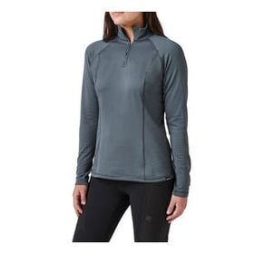 5.11 Stratos 1 4 Zip Turbulence Gri Kadın Sweatshirt