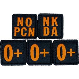 5.11 Tactical Blood Type Kit 0 Positive Patch Yama