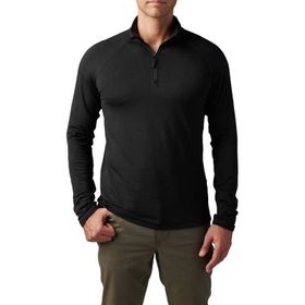 5.11 Tactical Stratos 1/4 Ranger Siyah Kısa Fermuar Sweat