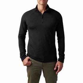 5.11 Tactical Stratos 1/4 Ranger Siyah Kısa Fermuar Sweat