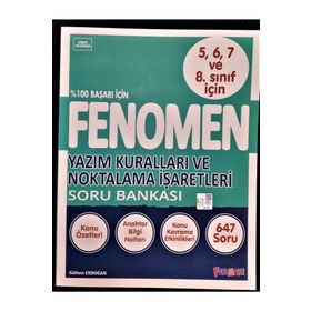 5, 6, 7. Sınıf Lgs Yazım Kuralları ve Noktalama İşaretleri Soru Bankası