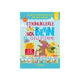 5-6 Yaş 6 Kitap Takım Etkinliklerle Sağ Beyin Sol Beyin Geliştirme Canan Öztürk