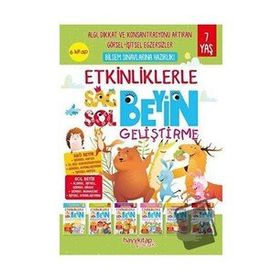 5-6 Yaş 6 Kitap Takım Etkinliklerle Sağ Beyin Sol Beyin Geliştirme Canan Öztürk