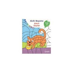 5-6 Yaş Akıllı Boyama Sihirli Sayılar - Uçanbalık Yayınları
