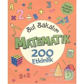 5-6 Yaş Bul Bakalım 200 Matematik Etkinlik Yuva Yayınları