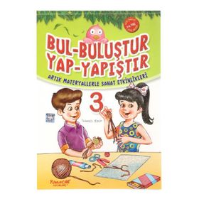 5-6 Yaş Bul-Buluştur Yap-Yapıştır 3 Yumurcak Yayınları