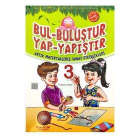 5-6 Yaş Bul-Buluştur Yap-Yapıştır 3 Yumurcak Yayınları
