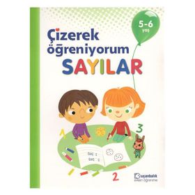 5-6 Yaş Çizerek Öğreniyorum Sayılar - Uçanbalık Yayınları