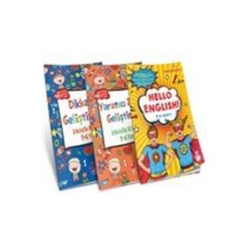 5-6 Yaş Çocuklar İçin Etkinlik Serisi Set 3 Kitap Takım - Olimpos Çocuk