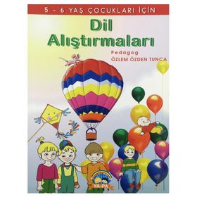 5-6 Yaş Dil Alıştırmaları Kitabı Ya-pa Yayınları