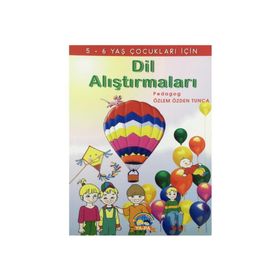 5-6 Yaş Dil Alıştırmaları Kitabı Ya-pa Yayınları