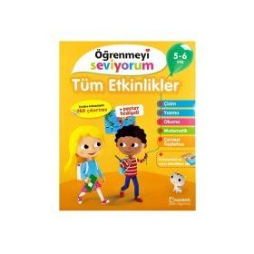 5-6 Yaş Öğrenmeyi Seviyorum Tüm Etkinlikler - Uçanbalık Yayınları