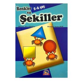 5-6 Yaş Renkler Ve Şekiller Kitabı Ya-pa Yayınları