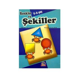 5-6 Yaş Renkler Ve Şekiller Kitabı Ya-pa Yayınları