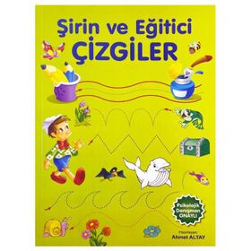 5-6 Yaş Şirin ve Eğitici Çizgiler Kitabı Parıltı Yayıncılık