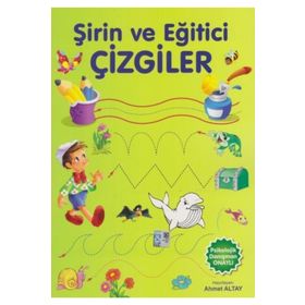 5-6 Yaş Şirin ve Eğitici Çizgiler Kitabı Parıltı Yayıncılık