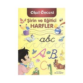 5-6 Yaş Şirin Ve Eğitici Harfler Kitabı Parıltı Yayınları