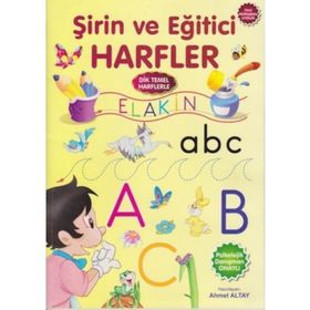 5-6 Yaş Şirin Ve Eğitici Harfler Kitabı Parıltı Yayınları