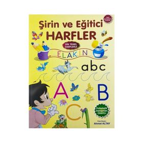 5-6 Yaş Şirin Ve Eğitici Harfler Kitabı Parıltı Yayınları