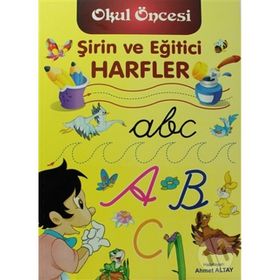 5-6 Yaş Şirin Ve Eğitici Harfler Kitabı Parıltı Yayınları