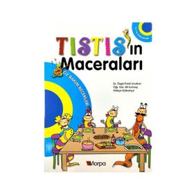 5-6 Yaş Tıstın'ın Maceraları Öz Bakım Becerileri Kitabı Morpa Yayınları