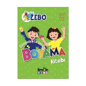 5-6 Yaş Zenginleştirilmiş Boyama Kitabı - Limonkids