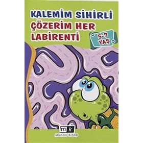5-7 Yaş Kalemim Sihirli Çözerim Her Labirenti Mirhan Kitap